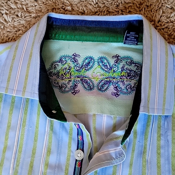 Robert Graham long sleeves men's shirt - Picture 3 of 4